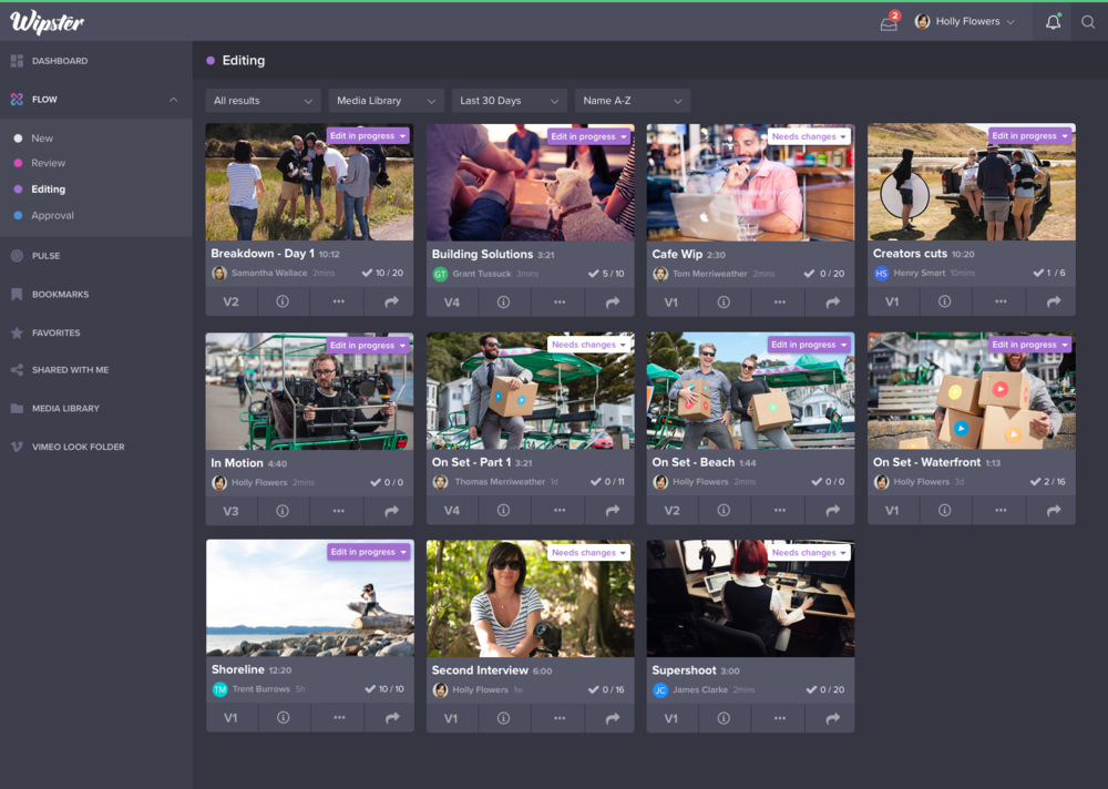 image of multiple images on a screen