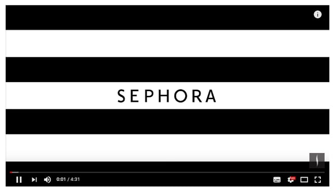 Sephora Brand Image For Video