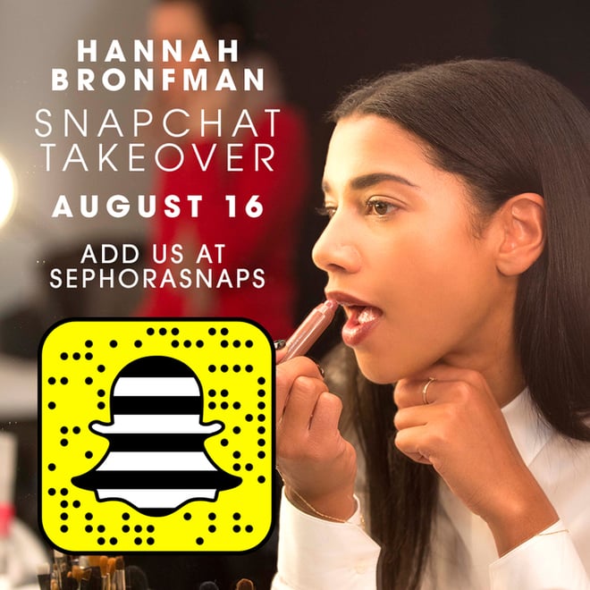 Sephora Uses Snapchat for Video Marketing
