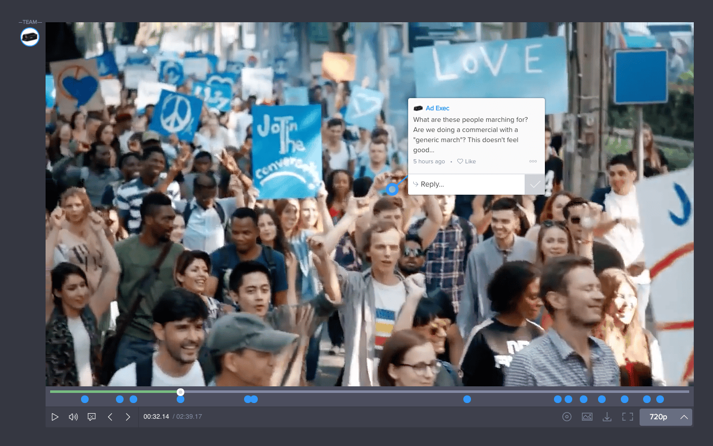 Image of people protesting