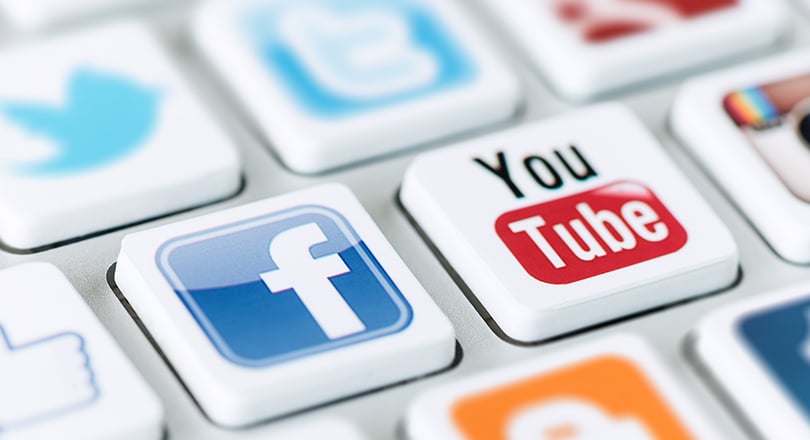 Youtube & Facebook icon