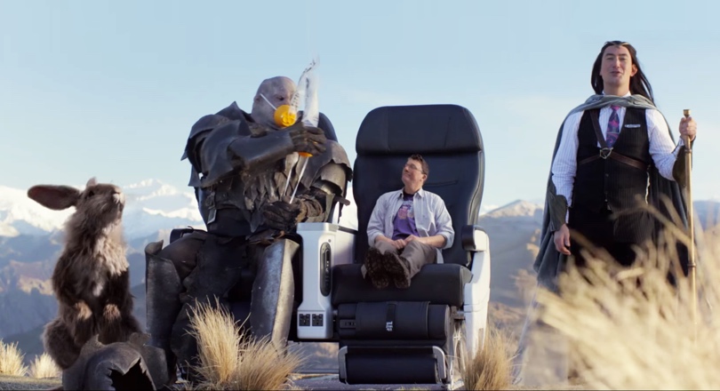 man in seat