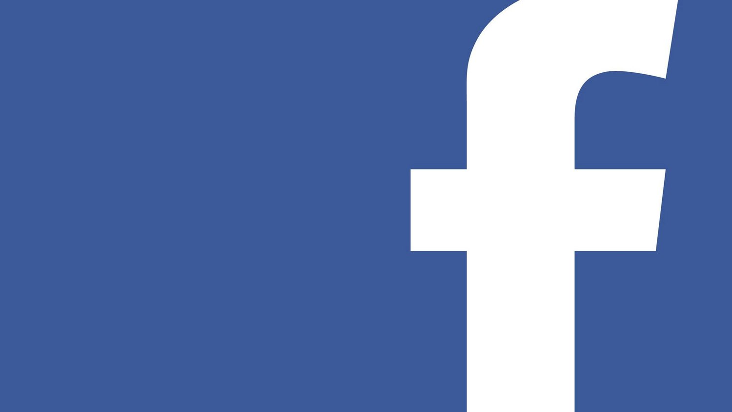 F of the facebook logo