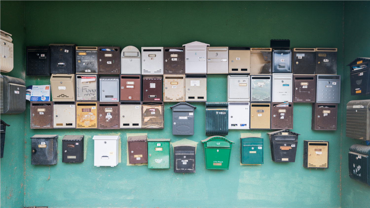 image of letterboxes
