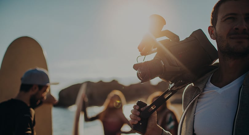 Man with a camera