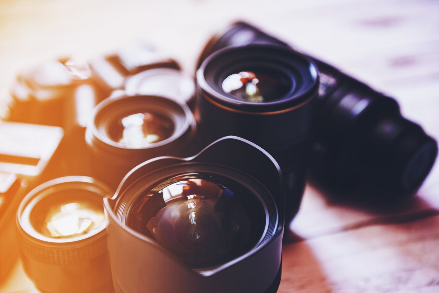 multiple camera lenses