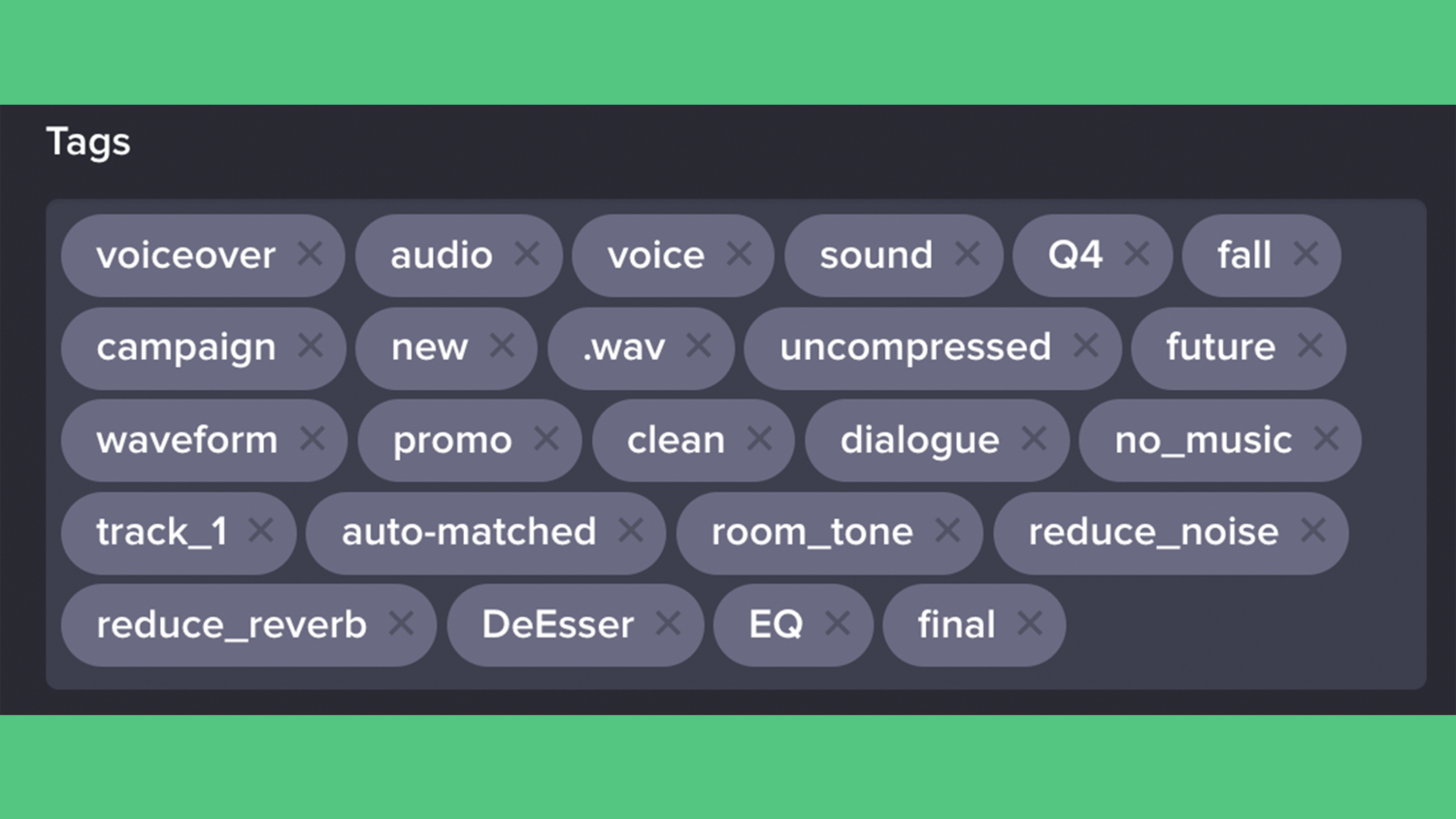 image of tags